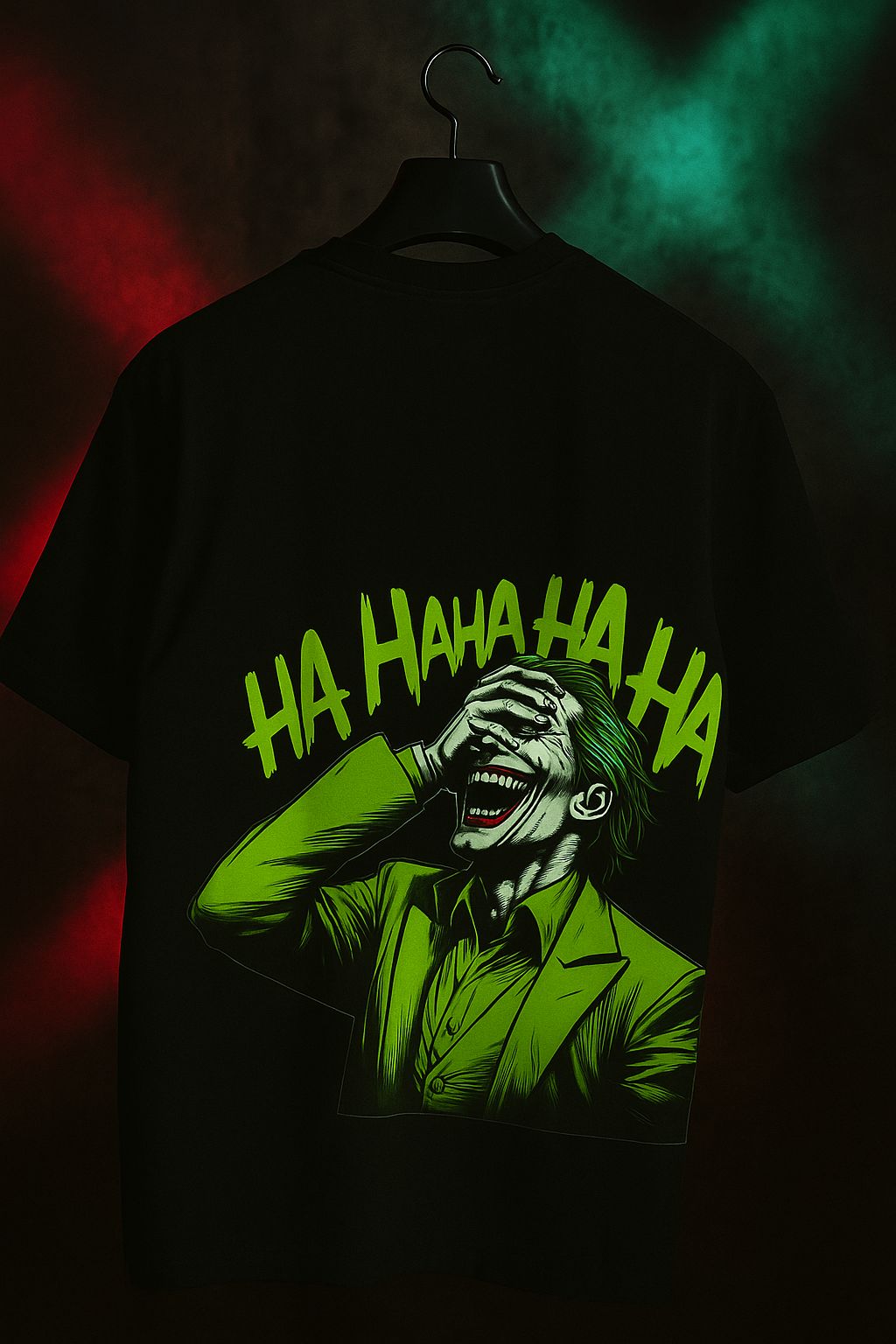 The Joker Design (Black color T-Shirt)